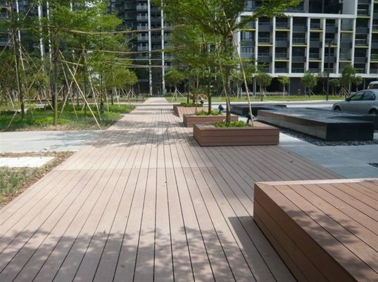 Pavimento composito cavo piscina giardino pavimento composito 140x23mm