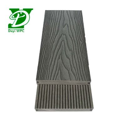 Moderno Design Profundamente Rebocado Composite Decking Impermeabilização Durável