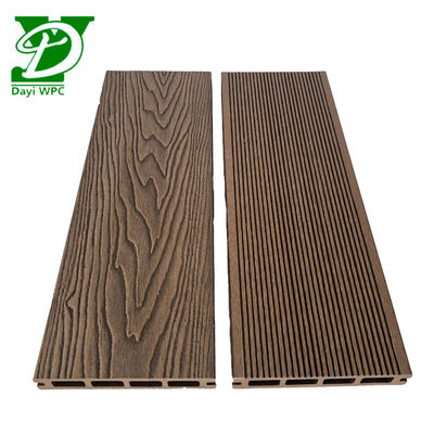 TN-03E Decking Composite hueco Solución total del proyecto Resistente al agua