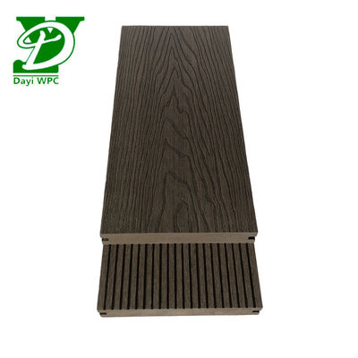 Gaya Modern Papan Komposit Plastik Kayu Padat Eropa 140x23mm