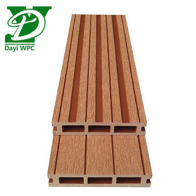 Personalização WPC Composite Decking Madeira Plástico Composite Decking Mothproof