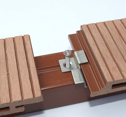 ইকো বন্ধুত্বপূর্ণ WPC ওয়াল প্যানেল বোর্ড WPC বাইরের প্যানেল 150 * 16mm