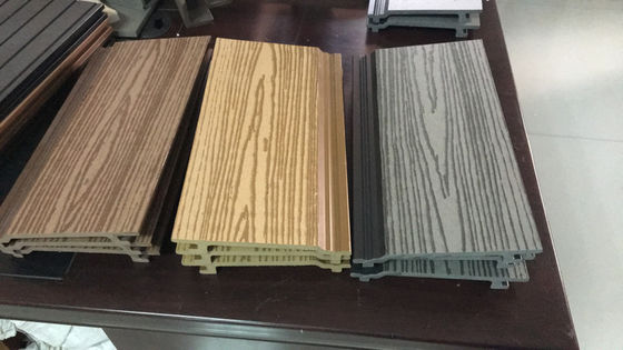 Panel dinding dalam ruangan WPC yang disesuaikan Modern WPC Ceiling Cladding Eco Friendly