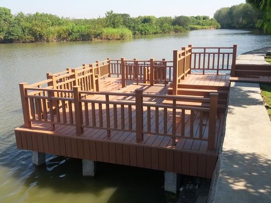 Yüksek Dayanıklılık WPC Katı Çatı 8 Standart Renkler Kolay Kurulabilir