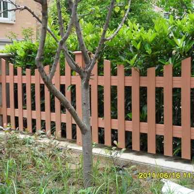 야외 WPC 복합 울타리 정원 / 야드용 사용자 지정 디자인 색상