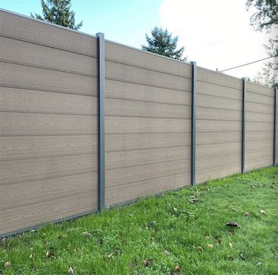 현대 친환경 WPC 복합 울타리 WPC 정원 울타리 엑스트루션 폼핑