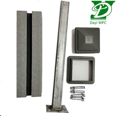 مرسوم باغ WPC حصار چوب پلاستیکی برای حفظ حریم خصوصی مقاوم در برابر فرسایش