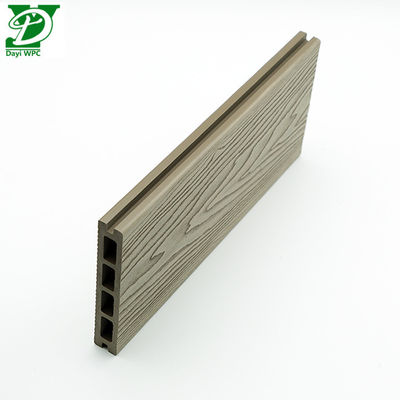 แผ่นผนัง WPC ที่มิชอบสิ่งแวดล้อม สําหรับตกแต่งภายนอก