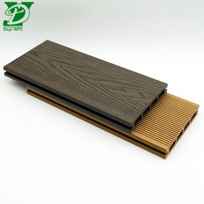 Waterproof Outdoor Leisure Flooring Durable 3D WPC Decking