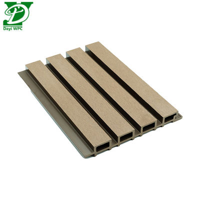 Eco-friendly Waterproof Trough Surface WPC External Wall Cladding