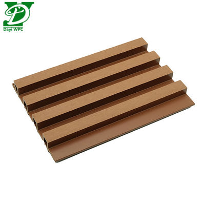 Eco-friendly Waterproof Trough Surface WPC External Wall Cladding