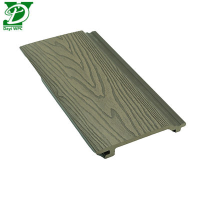 Атмосферостойкая древесно-полимерная композитная террасная доска для наружной облицовки стен зданий