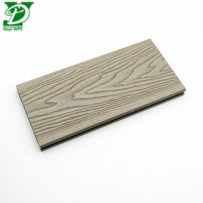 Decking WPC Oco oco para exterior com relevo profundo e desempenho à prova d'água