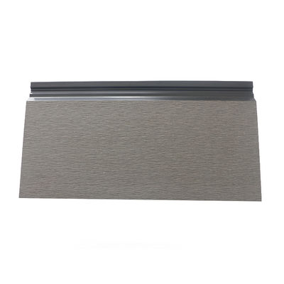 Desain Modern Tanpa Pengecatan Pelapis Dinding Eksterior WPC Tahan Air