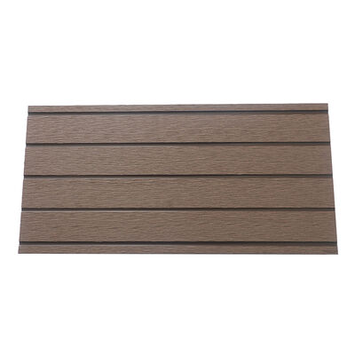 Natural Color Outdoor Waterproof WPC Decking For Swimming Pools And Gardens