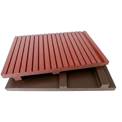 Waterproof Narrow Edge 151x18.5mm Composite Decking Board Balcony Deck