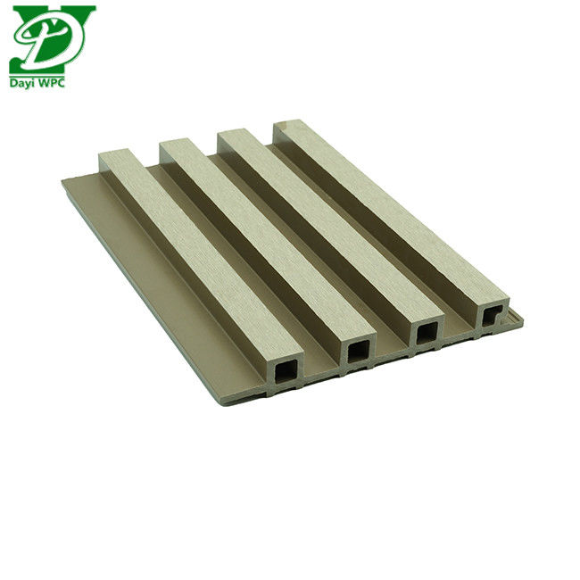 แผ่นผนังภายนอก WPC กัน UV สําหรับตกแต่งภายนอก