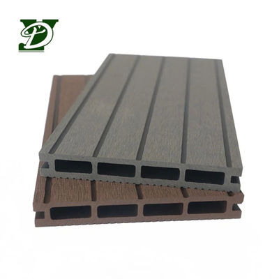 Double Sided Modern WPC Decking Boards With Hollow Core
